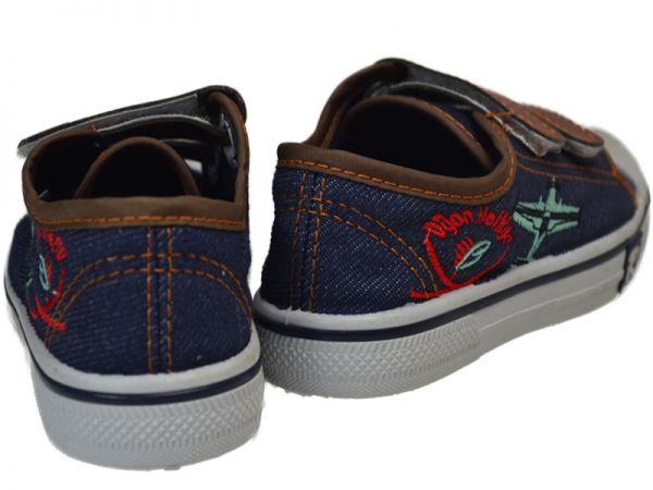CANVAS Hausschuhe Kinder Stoff Schuhe Textil Sneaker Kindergarten Neu 2354