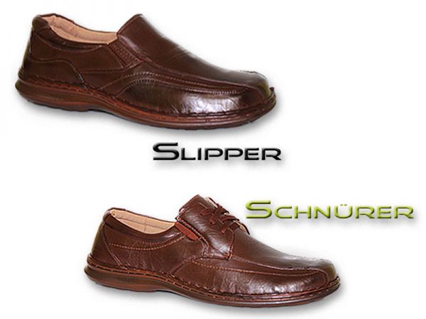Business Herrenschuhe Neu Innen-Leder Schuhe Slipper Schnürer Gr.47 2659x