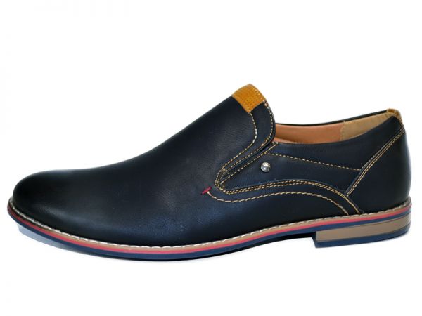 Herren Gr.40-45 Business Slipper Leder-Optik Schuhe Bootsschuhe NEU Halb 2601x