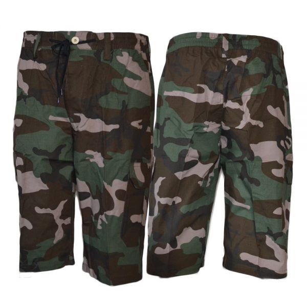 Herren Camouflage Cargo Arbeitshose Knielang Sommerhose Bermuda Shorts LXQSN1811