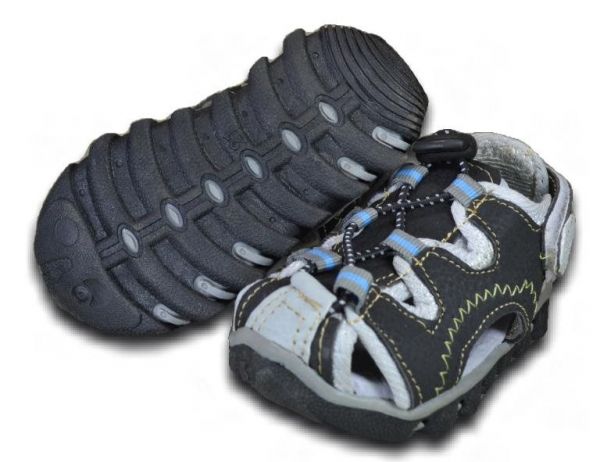 Jungen Sandalen NEU Leder-Optik Outdoor Sandalette Trekking 2400