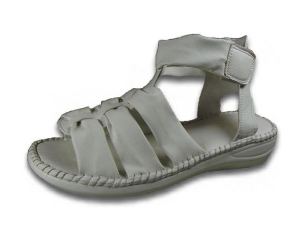 Damen Sandalen NEU Designer Pumps Leder-Optik Schuhe Sandaletten Gr.36-41 2589