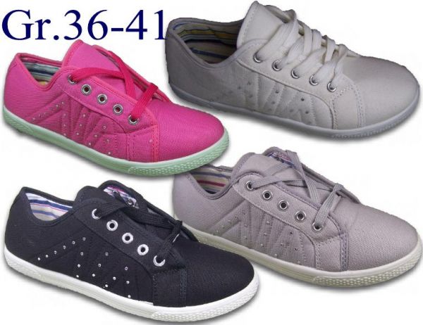 Damenschuhe NEU Schuhe Slipper Sneaker Turnschuhe Bootsschuhe Gr.36-41 2508