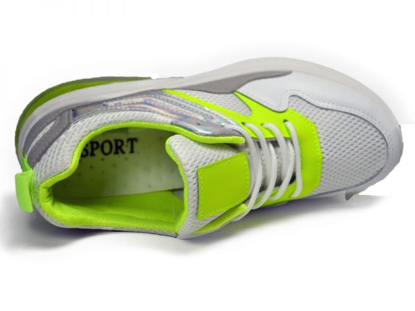 Sportschuhe Gr.36-41 Laufschuhe Turnschuhe Runners Schuhe Neon Sneaker 2517x
