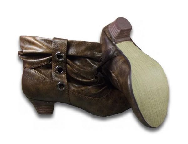 Damen Stiefeletten Übergangsstiefel Leder-Optik Neu Stiefel Boots Gr.36-41 2531