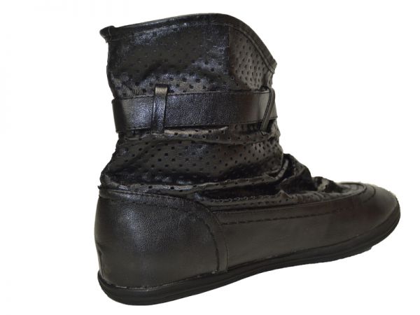 Damen Designer Boots NEU Stiefeletten Schnalle flach Stiefel Schuhe Gr.37 2532