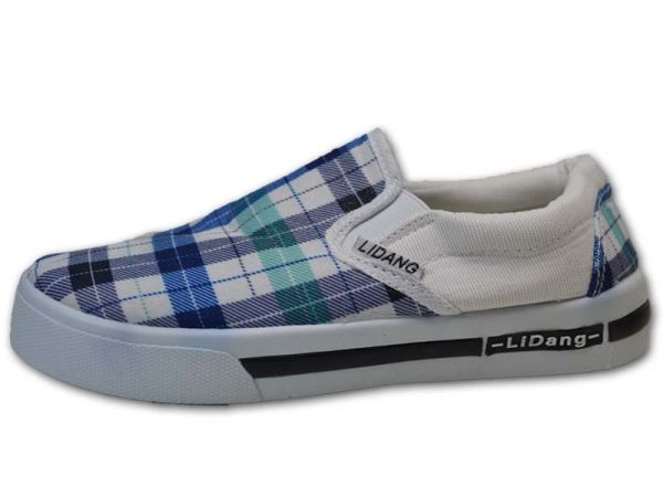 Damen Slip On Canvas Textil Schuhe Slipper Sneaker Turnschuhe Gr.36-41 2501