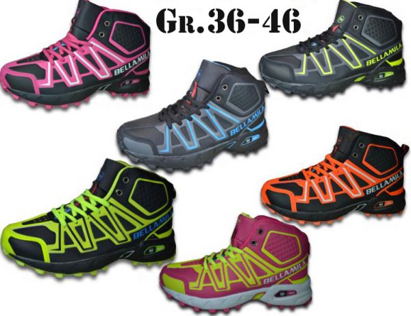 Sneaker Boots gefüttert Knöchelschuhe Schuhe Winterschuhe  Gr.36-46 2683X/25931